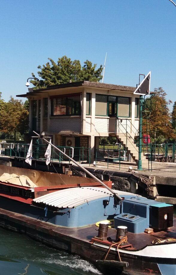 Les écluse"s de l’île de la Loge