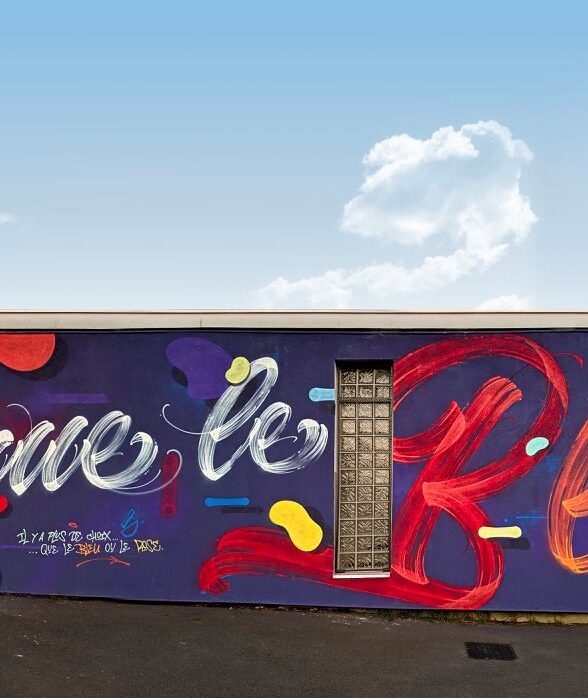 Fresque murale : La menace du stéréotype_Meulan