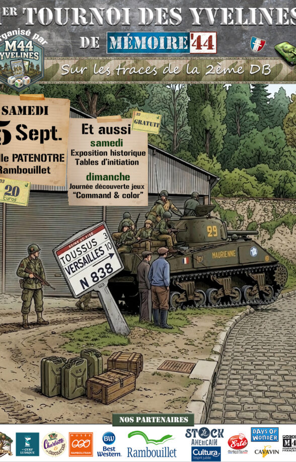 1er tournoi des Yvelines de Mémoire 44_Rambouillet