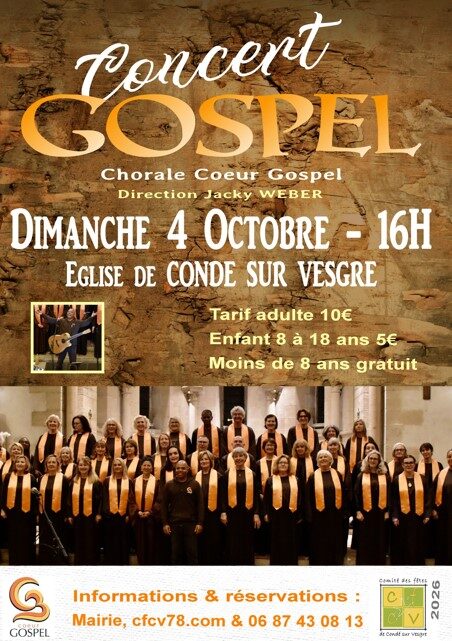 Concert de Gospel à Condé-sur-Vesgre_Condé-sur-Vesgre