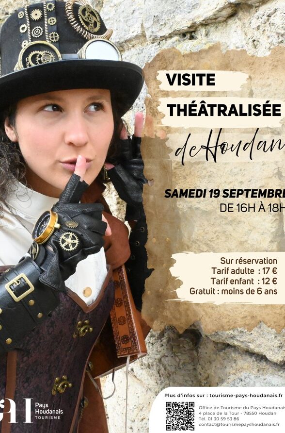 Visite théâtralisée de Houdan : Tessa, la voyageuse du temps_Houdan