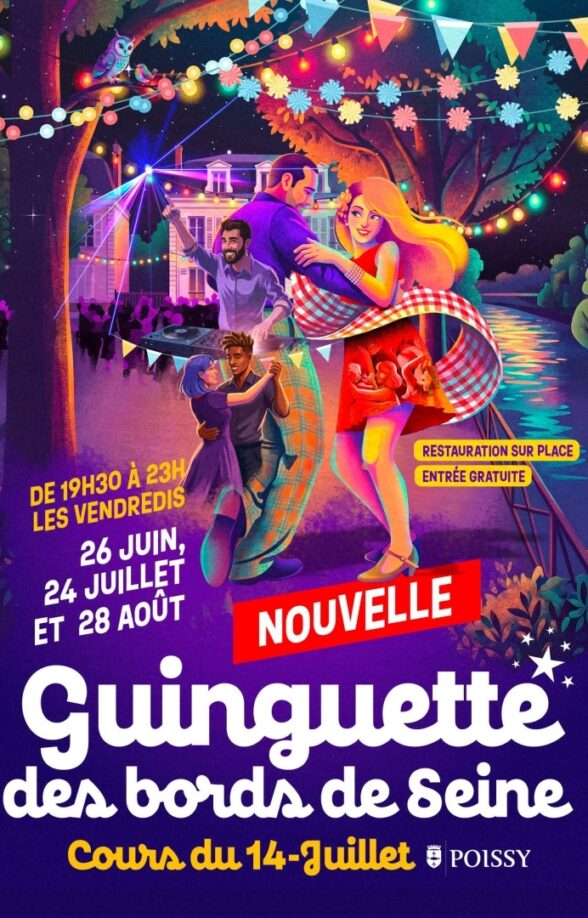 Guinguette des bords de Seine à Poissy