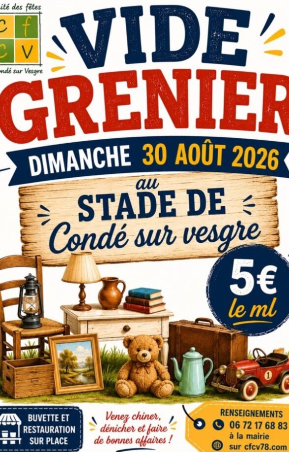 Vide-grenier à Condé-sur-Vesgre_Condé-sur-Vesgre