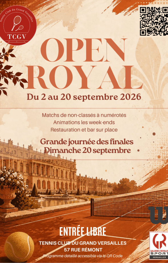 Affiche Open Royal 2026