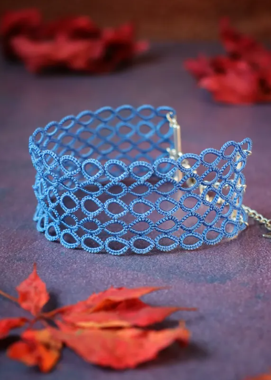 Fleur de Ginko - Bijoux en dentelle_L'Étang-la-Ville