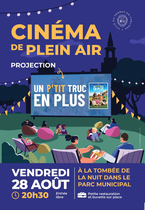 Cinéma de plein air : « Un p’tit truc en plus »_Le Perray-en-Yvelines