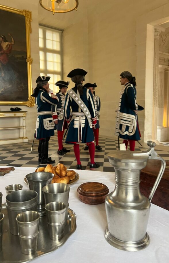 Reconstitution historique au château de Maisons