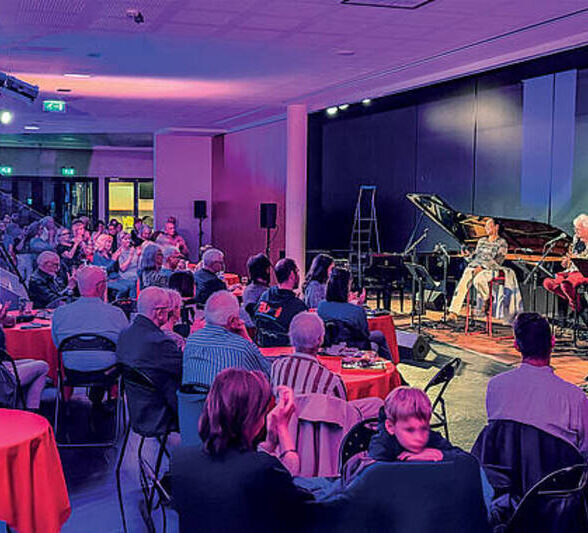 Patio et Foyer de La Grande Scène du Chesnay - Les Mardis du Jazz - "Olas de jazz quartet"_Le Chesnay-Rocquencourt