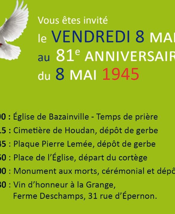 8 mai - 81ème anniversaire de la Victoire (Houdan)_Houdan