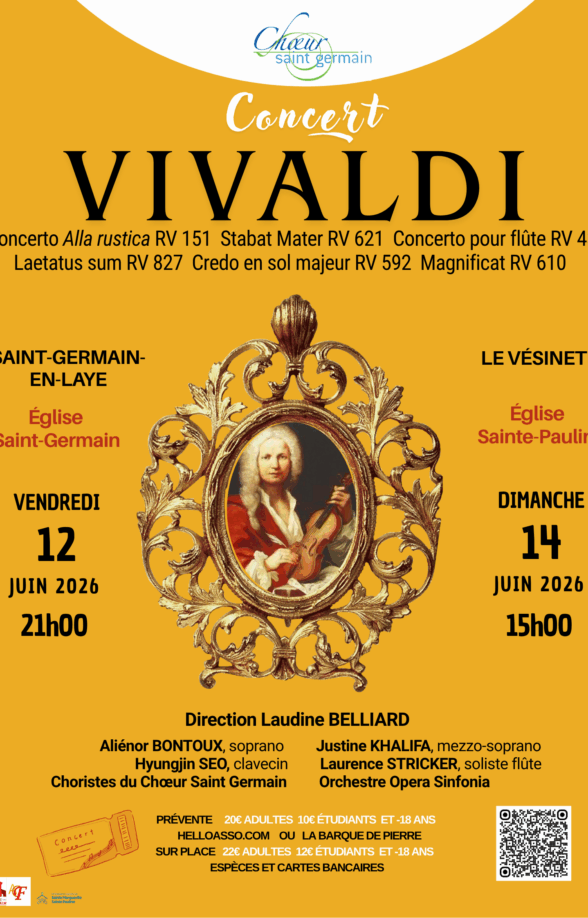 Affiche concert Vivaldi