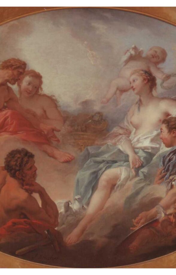 L'apothéose d'Enée de François Boucher