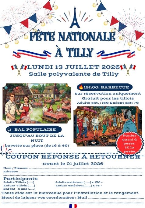 Fête nationale à Tilly_Tilly