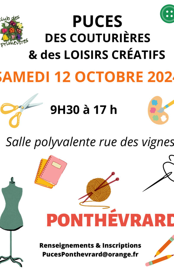 Puces couturières-Ponthévrard