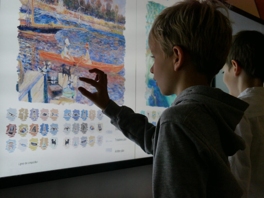 Jeu de peinture virtuelle