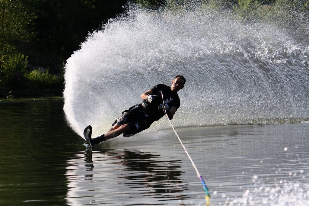 Ski Nautique Club Triel - Pascal en monoski